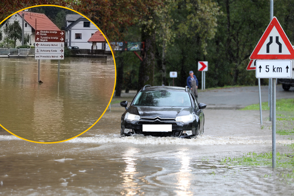 Deževju ni videti konca! Razkrivamo, v katerem delu Slovenije bo v naslednjih 24 urah najhuje