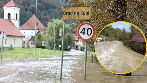 Osebna izpoved domačina, kjer beležijo najhujše poplave v Sloveniji: "Kolpa je kot hudournik!"