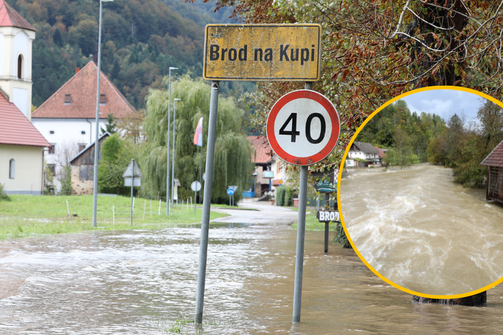 Osebna izpoved domačina, kjer beležijo najhujše poplave v Sloveniji: "Kolpa je kot hudournik!"