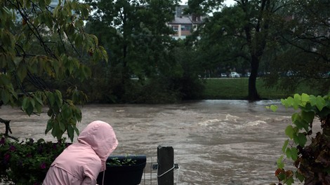 Vedno višja Ljubljanica, narasle tudi druge reke po Sloveniji