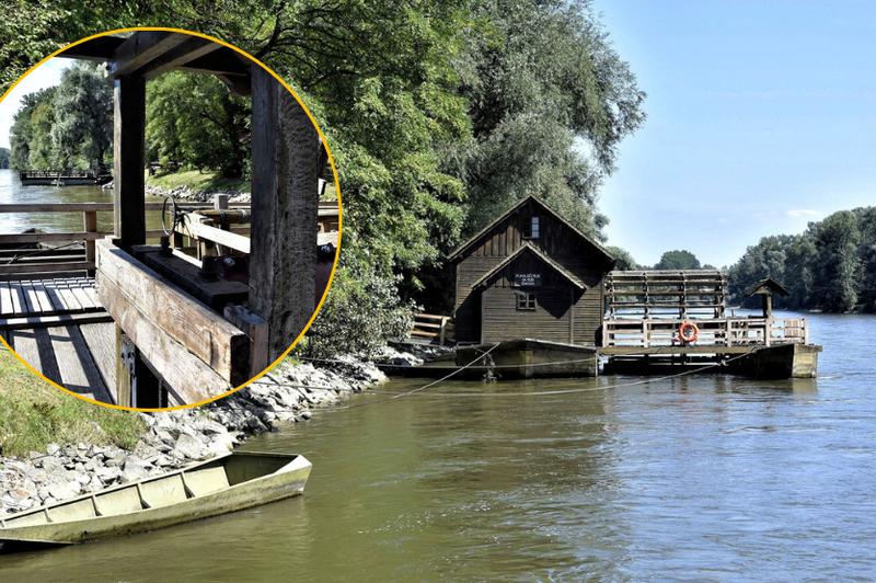 Žalosten pogled: plavajoči most na Muri nič več zgodovinska znamenitost (foto: Facebook/Prekmurje, dober den)