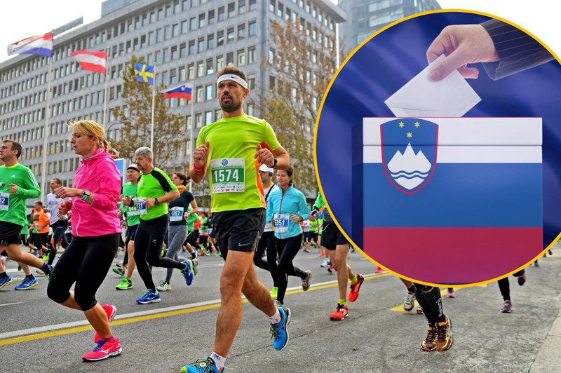 Zapore cest zaradi Ljubljanskega maratona: poglejte zemljevid, ki vam bo olajšal pot na volitve (foto: Profimedia/fotomontaža)