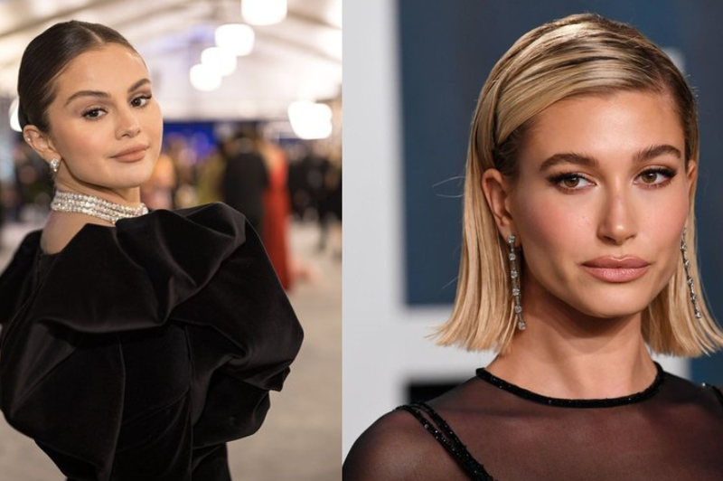 Sta Hailey Bieber in Selena Gomez zakopali bojno sekiro? V javnosti sta se objemali (našli smo fotografije) (foto: Profimedia/fotomontaža)