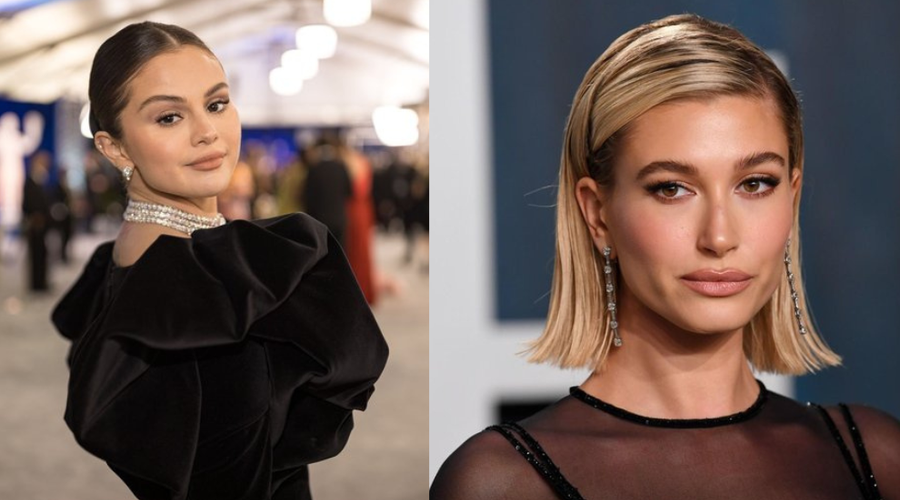 Sta Hailey Bieber in Selena Gomez zakopali bojno sekiro? V javnosti sta se objemali (našli smo fotografije) (foto: Profimedia/fotomontaža)