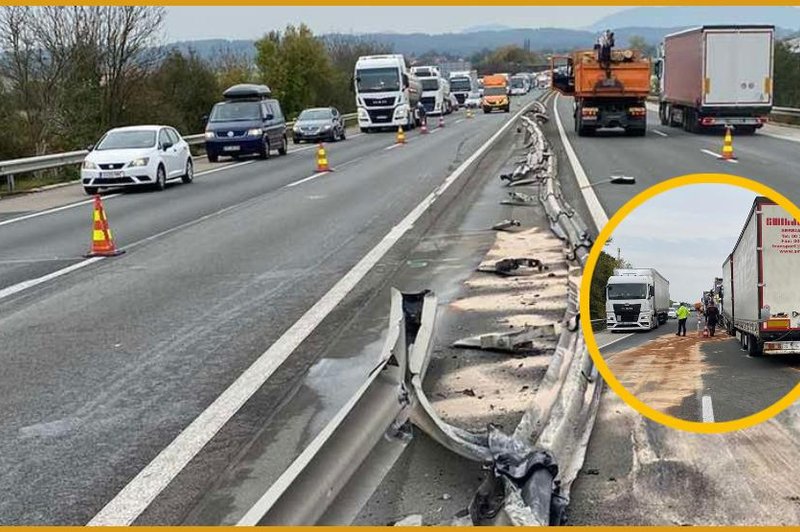 Zastoji zaradi prometne nesreče: preverite, kateremu odseku avtoceste se velja izogniti (foto: DARS/fotomontaža)