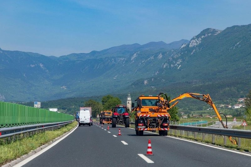 Zapora bo na tem odseku slovenske ceste trajala vse do prihodnjega leta (foto: Profimedia)