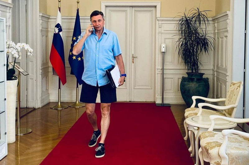 Borut Pahor še zadnjič vabi na obisk (foto: Instagram/Borut Pahor)