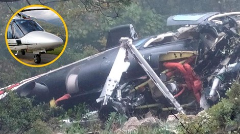 Hud udarec za preiskovalce helikopterske nesreče: bo sploh kdaj zares znano, kaj je botrovalo tragediji?