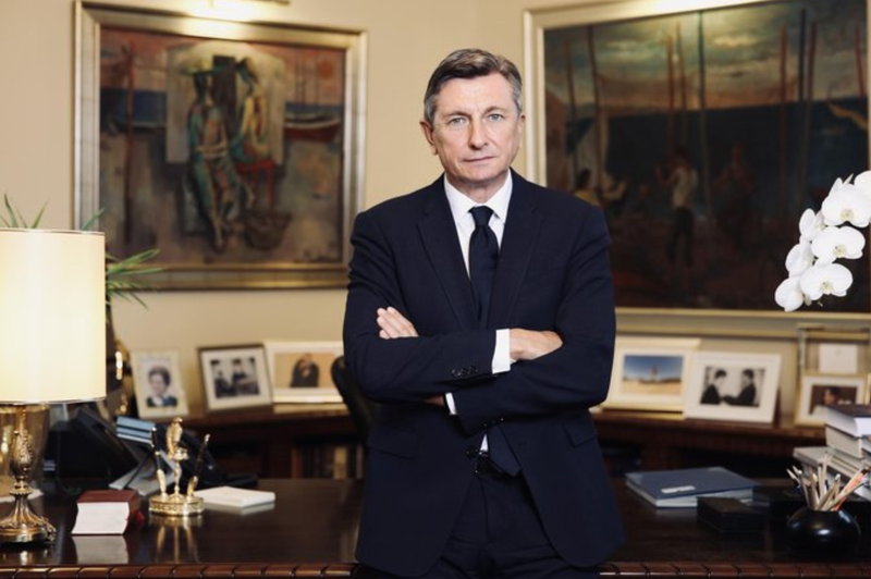 Borut Pahor se poslavlja od državljanov: "Bilo mi je v izjemno čast" (foto: Aleksandra Saša Prelesnik)