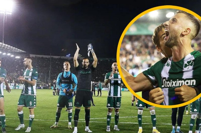 VIDEO: V Grčiji vsi govorijo o vročem Slovencu, ki je v 103. minuti odločil enega največjih derbijev na svetu (foto: Panathinaikos/fotomontaža)