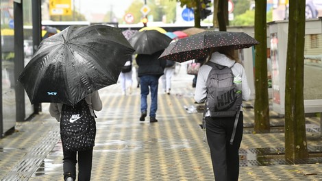 Čaka nas obilica deževja: kateri del Slovenije bo najbolj moker?