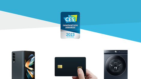 Samsung za inovacije prejel kar 46 nagrad CES® 2023 Innovation Award