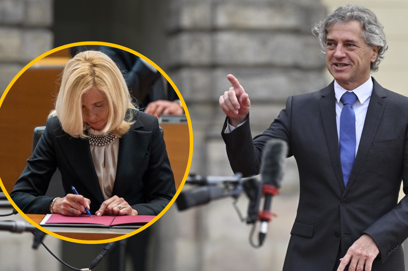 Kriza v vladi Roberta Goloba: ministrica napovedala odstop (foto: Profimedia/fotomontaža)