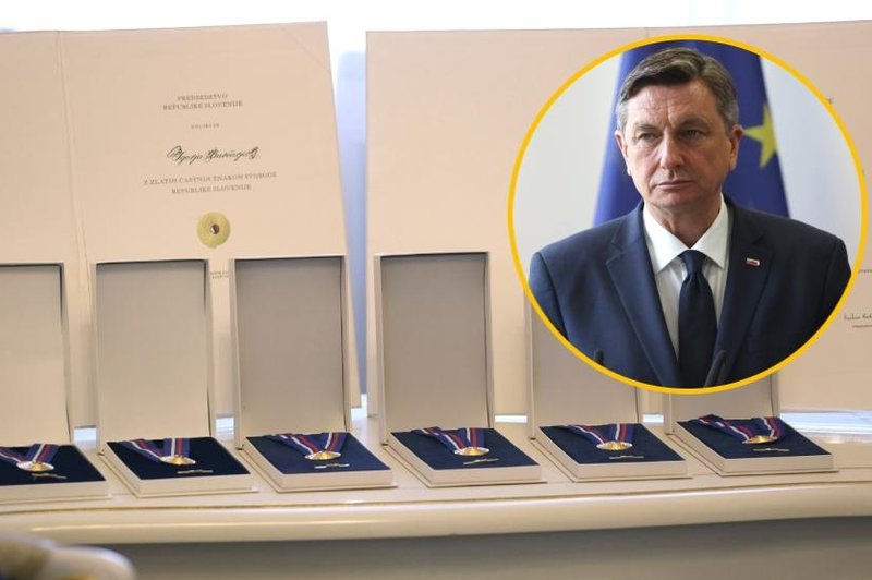 Prvi mož države v odhajanju Borut Pahor v predsedniški palači pozdravil Janšo, Bavčarja, Kacina, Peterleta in Ruplja (preverite, zakaj) (foto: Profimedia/Borut Živulović/Bobo/fotomontaža)