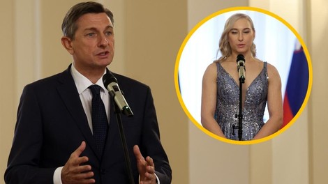 Predsednik države je pravi džentlemen! Ste že videli, kako prisrčno je Borut Pahor pozdravil Janjo Garnbret? (foto)