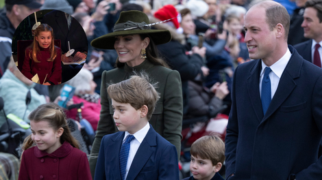 Princesa Charlotte ni mogla zadržati smeha med mašo: poglejte, zakaj