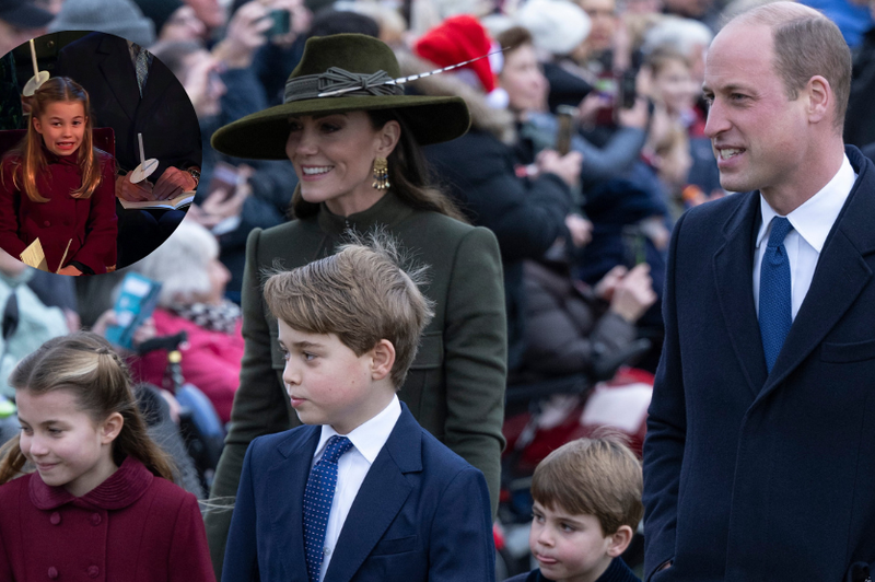 Princesa Charlotte ni mogla zadržati smeha med mašo: poglejte, zakaj (foto: Profimedia/fotomontaža)