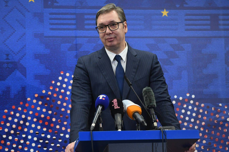 Srbski predsednik Vučić odredil najvišjo stopnjo bojne pripravljenosti vojske (foto: Profimedia)