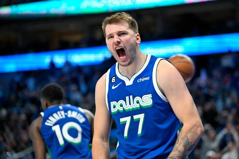 Luka Dončić se je po poškodbi gležnja vrnil v velikem slogu (foto: Profimedia)