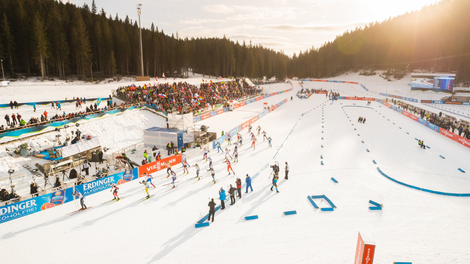 Biatlon na Pokljuki bi lahko ustvaril pravi prometni kaos (imamo zemljevid)