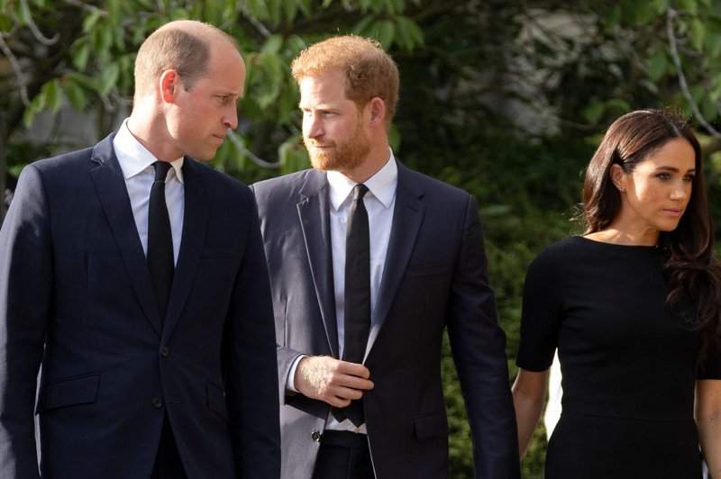 Meghan Markle zanetila hud spor: princ Harry trdi, da ga je brat William udaril (foto: Profimedia)