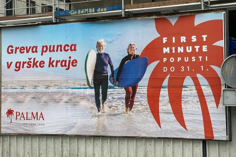 Burni odzivi zaradi Palminih turističnih plakatov, s katerimi vabijo v južne kraje (foto: Uredništvo)