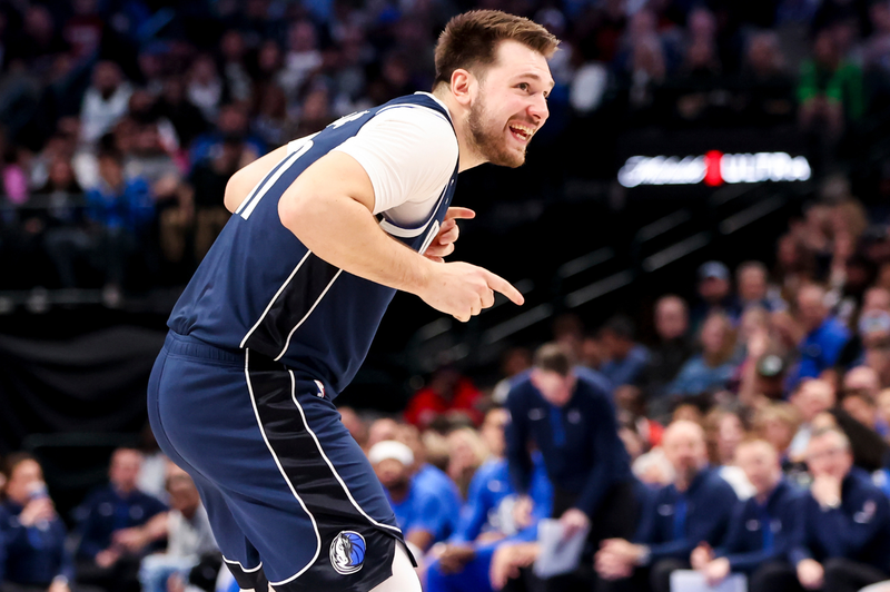 Po dveh porazih Luka Dončić ponovno blestel na ameriškem parketu (foto: Profimedia)