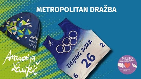 Prva Metropolitan dražba se je začela: zagotovite si olimpijsko kapo in dres Anamarije Lampič