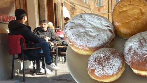 Ste opazili gnečo pred priljubljeno ljubljansko slaščičarno? Tudi mi smo stali v vrsti za krofe in ugotovili, da ...