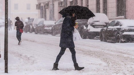 Sneg tik pred vrati: kje ga bo zapadlo največ?