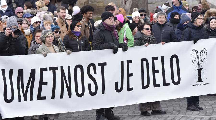 Samozaposleni v kulturi na pragu revščine, kriza se še poglablja: država se je vendarle odločila priskočiti na pomoč (foto: Žiga Živulović jr./BOBO)