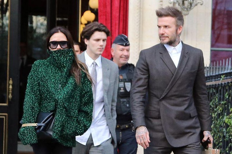 Victoria in David Beckham s sinom Cruzom. (foto: Profimedia)