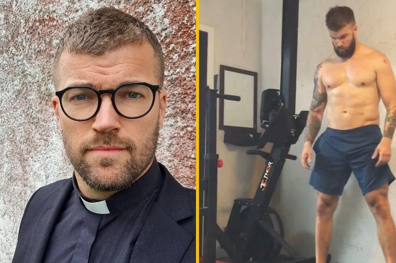 Spoznajte duhovnika s telesom, kot bi ga ročno oblikoval bog (foto: Instagram/crossfitpriest)