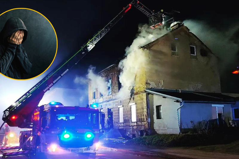 Je bil kriv poceni polnilec? Spregovoril je moški, ki se je rešil iz goreče stavbe v Mariboru (ostal brez strehe nad glavo) (foto: Facebook/Gasilci PGD Maribor Pobrežje/Profimedia/fotomontaža)