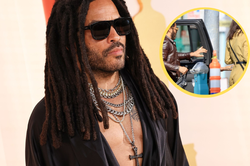 Lenny Kravitz ni več samski? Slavnega lomilca src ujeli z veliko mlajšo manekenko (FOTO) (foto: Profimedia)