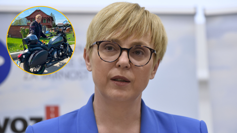 Zaprisežena motoristka Nataša Pirc Musar vsem, ki se radi vozijo z jeklenimi konjički, položila na dušo: "Želim si, da bi ..."