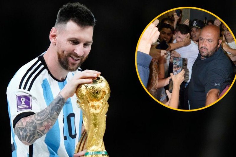 Leo Messi odšel na večerjo, pred restavracijo pa ... Zvezdnika šele policisti rešili pred evforičnimi navijači (FOTO+VIDEO) (foto: Profimedia/fotomontaža)