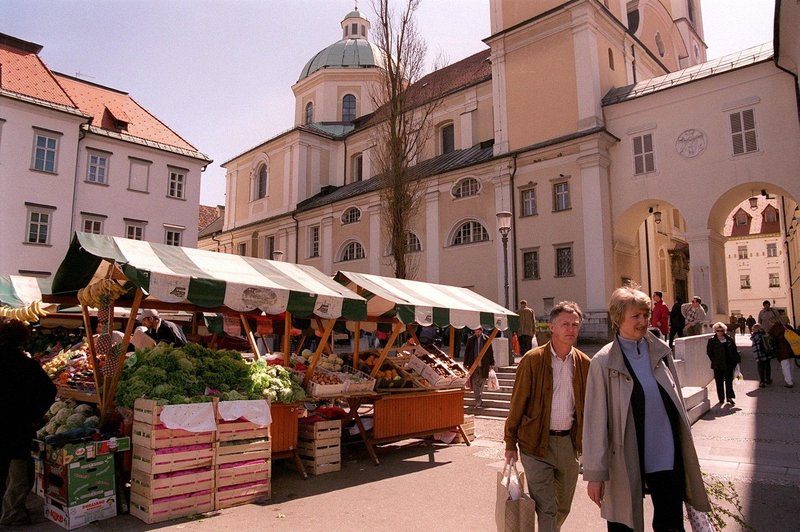 Obnavljajo Plečnikovo arkado na ljubljanski tržnici: poznate njeno zgodovino? (foto: Profimedia)