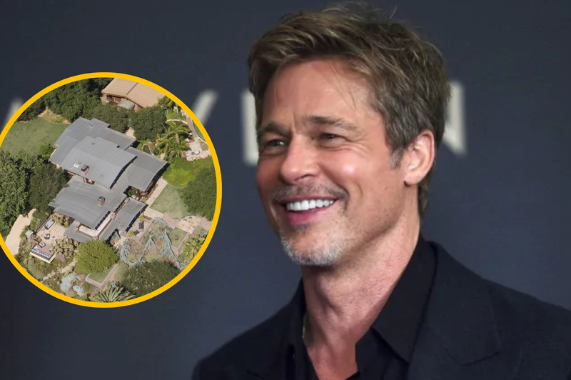 Brad Pitt prodal hišo, kjer sta do ločitve živela z Angelino Jolie: iztržil je vrtoglav znesek (foto: Profimedia/fotomontaža)