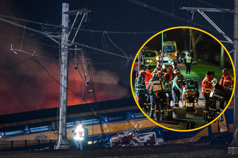 V hudi nesreči se je iztiril vlak: najmanj ena oseba umrla, več huje poškodovanih (FOTO) (foto: Profimedia/fotomontaža)