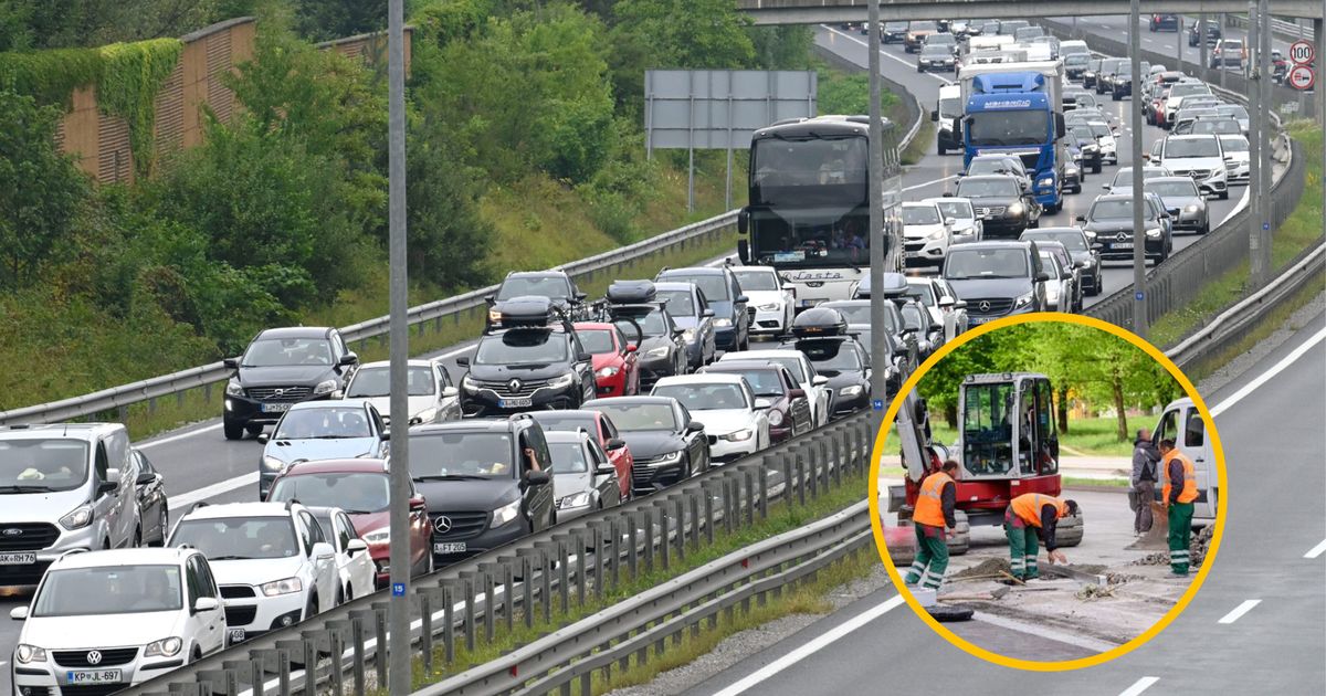 Zaradi Novih Del Na Cesti Pri Akujte Gne O In Zastoje Obeta Se Novost   Ljubljana Gneca Kolone Promet Zastoji Ljubljanska Obvoznica Dela Dela Na Cesti Obnova Prenova Fbimage 