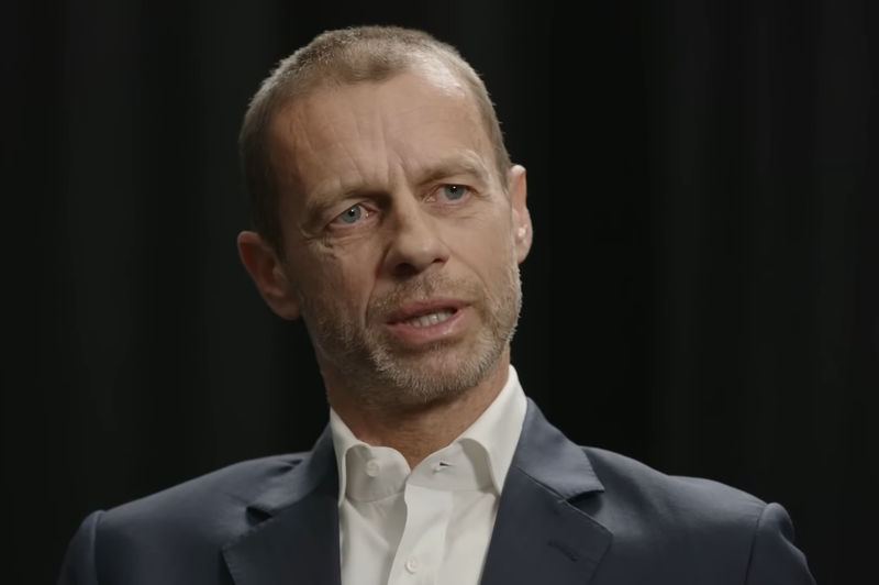 Aleksander Čeferin sprejel končno odločitev: leta 2027 ne bo več kandidiral za predsednika Uefe (foto: YouTube/Men in Blazers/posnetek zaslona)