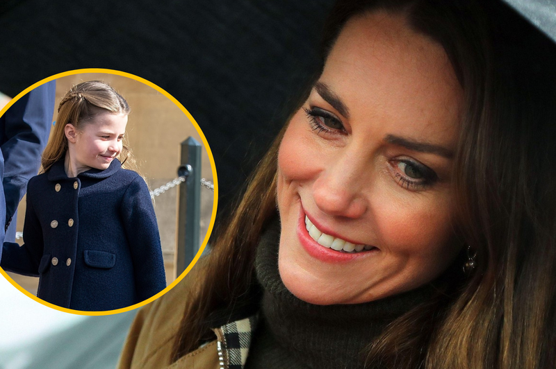 Kate Middleton ob rojstnem dnevu objavila najnovejšo fotografijo princese Charlotte (čisto se boste raznežili) (foto: Profimedia/fotomontaža)