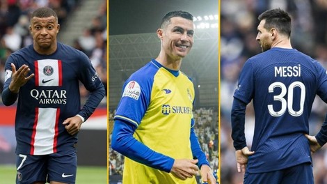 Trije najbolje plačani športniki na svetu so nogometaši: največ v zadnjem letu zaslužil Ronaldo (številka je osupljiva)