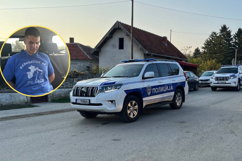 Srhljivo priznanje: morilec iz Mladenovca razkril razlog za krvavi pohod (foto: Profimedia/Twitter/Pirotian/fotomontaža)