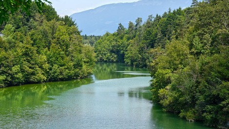 Grozljivo: Ljubljančan v reki opazil negibno osebo