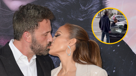 VIDEO: Težave v raju? Ben Affleck besno zaloputnil vrata pred nosom Jennifer Lopez