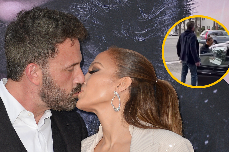 VIDEO: Težave v raju? Ben Affleck besno zaloputnil vrata pred nosom Jennifer Lopez (foto: Profimedia/Instagram/celebshotnewz/posnetek zaslona/fotomontaža)