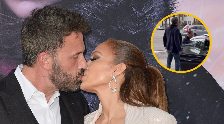 VIDEO: Težave v raju? Ben Affleck besno zaloputnil vrata pred nosom Jennifer Lopez (foto: Profimedia/Instagram/celebshotnewz/posnetek zaslona/fotomontaža)