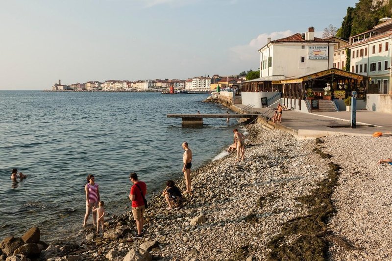 Zadrževanje na priljubljenem območju v okolici Pirana odslej prepovedano (dovoljeno ni niti kopanje ali sončenje) (foto: Profimedia)